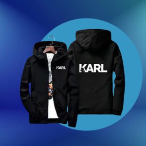 سويت شيرت Karl اسود + سويت شيرت Karl زيتي