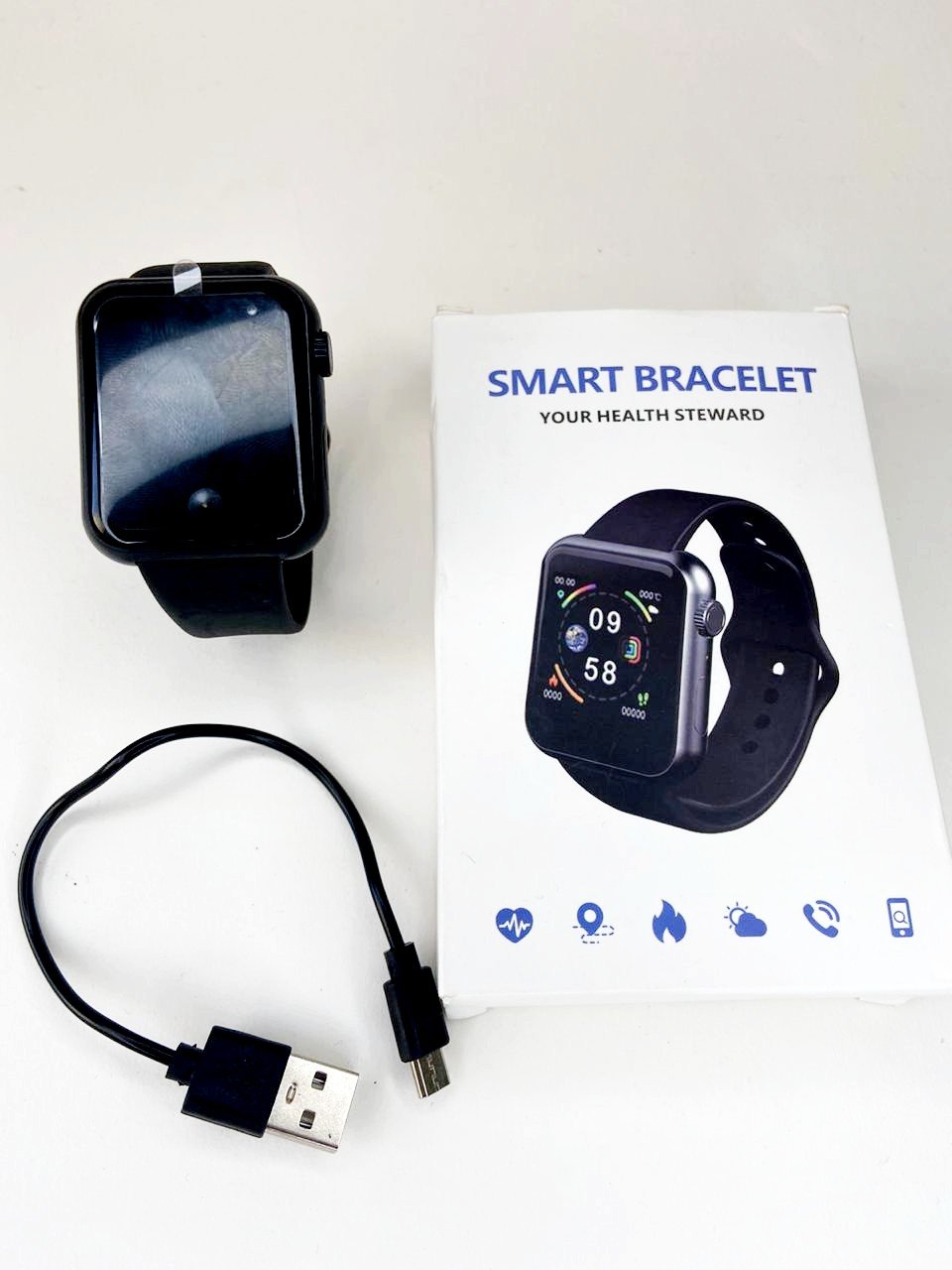 Smart Watch D30 أسود