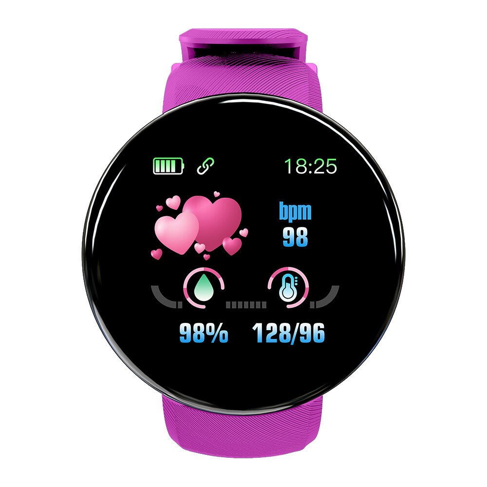 D18 Smart Watch بنفسجي