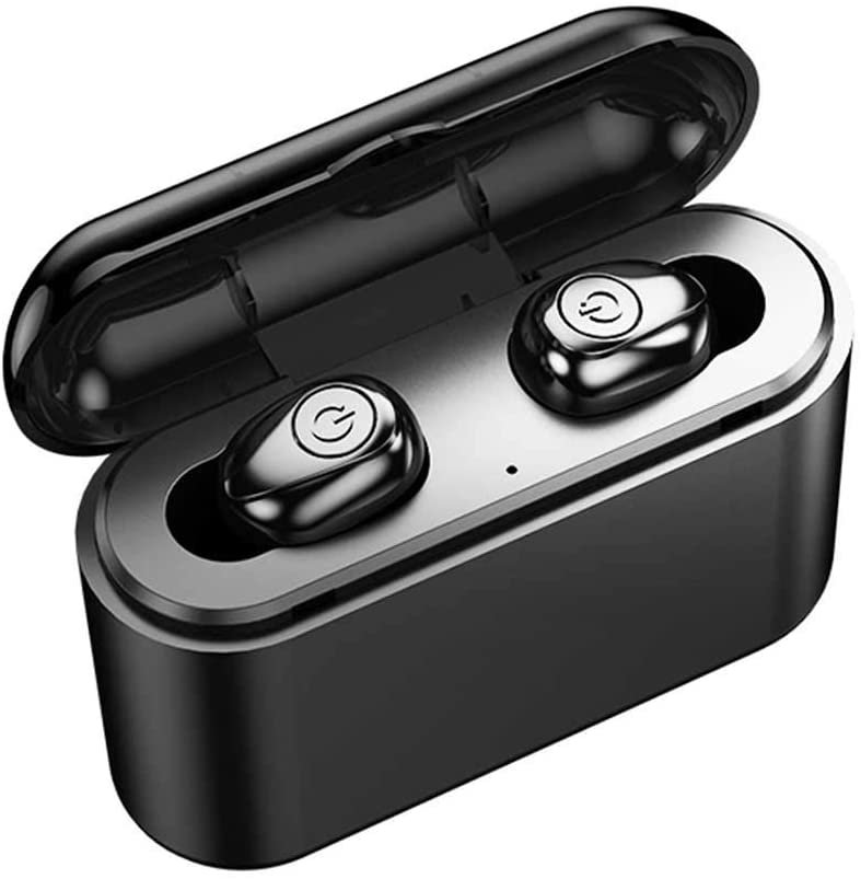 X8 Airdots مزودة بباور بانك 2 في 1 أسود - Image 6