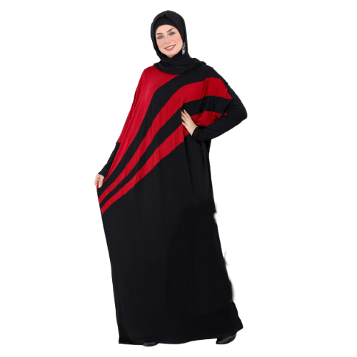اسدال أسود بثلاث خطوط أحمر