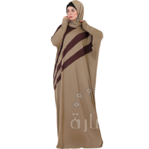 اسدال بني فاتح بثلاث خطوط بني غامق