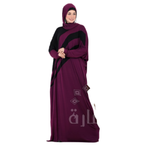 اسدال بنفسجي بثلاث خطوط أسود
