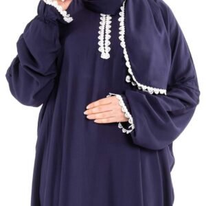 اسدال صلاة كحلي في ابيض