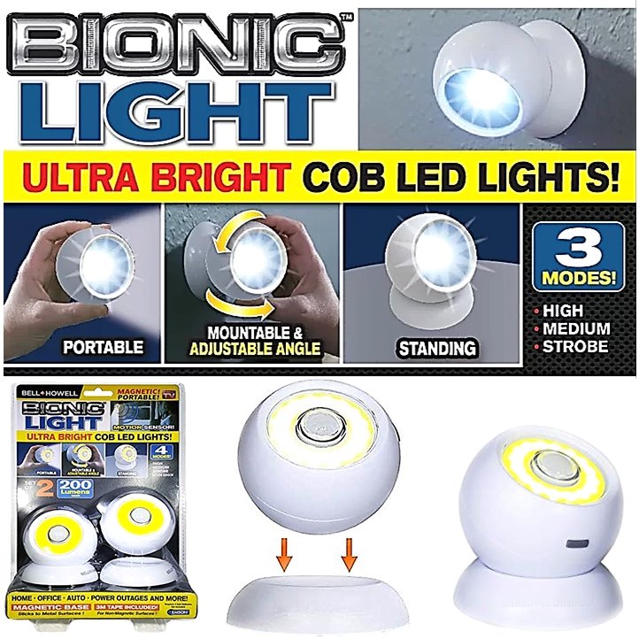 وحدتين إضاءة Bionic Light - Image 3