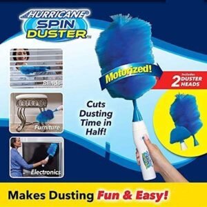 زعافة تنظيف الجديدة Hurricane Spin Duster