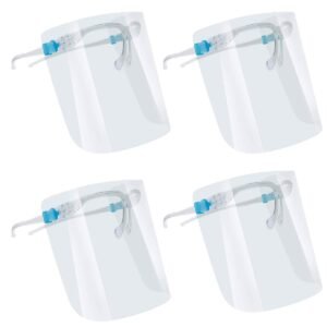 عرض أربع قطع قناع الحماية Face Shield