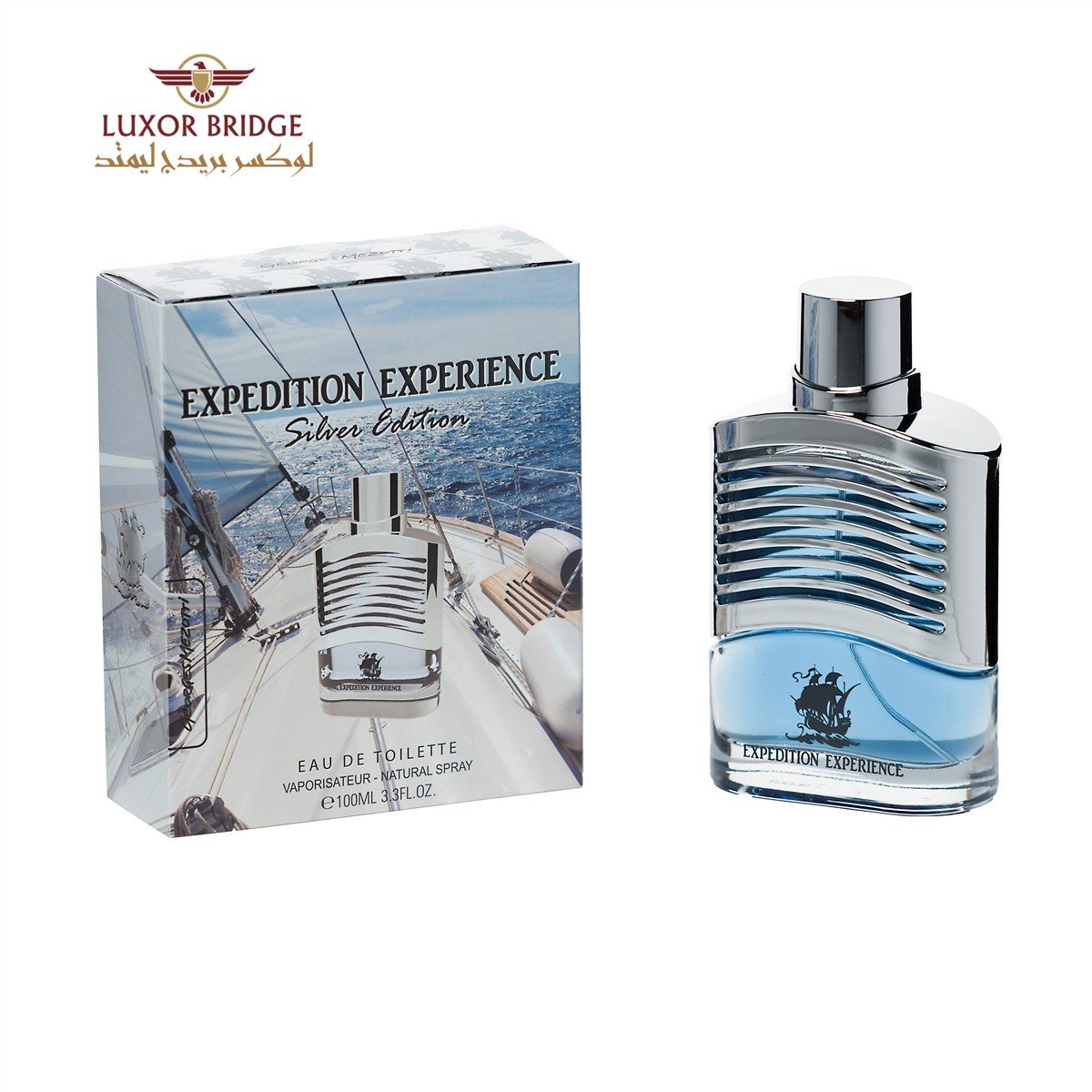 "Georges Mezotti Expedition Experience Silver Edition Eau de Toilette for Men 100 ml "