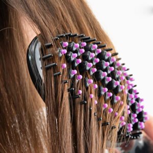 (جملة) فرشاة شعر بتقنية النانو سيلفير 3D
