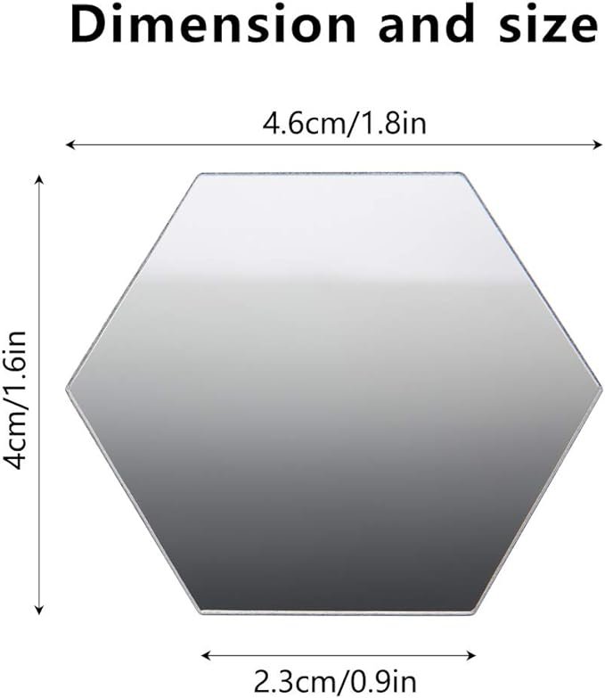 استيكر مرايا (2 قطع) MIRROR DECOR - Image 2