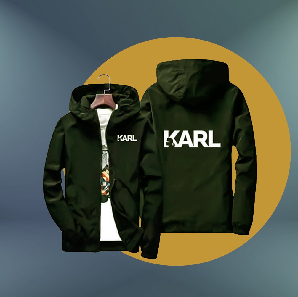 سويت شيرت Karl زيتي +سويت شيرت Karl كحلي