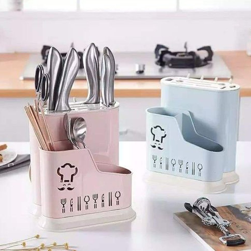 رشاقة سكاكين و منظم سمارت + حامل معالق و شوك - Image 5