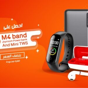 Airpods Joyroom mini Original +  Smart Watch M4 band + Power Bank 10000 mAh Joyroom Original