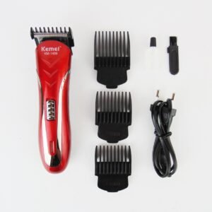 ماكينه حلاقه كيمي KM-1409 RED