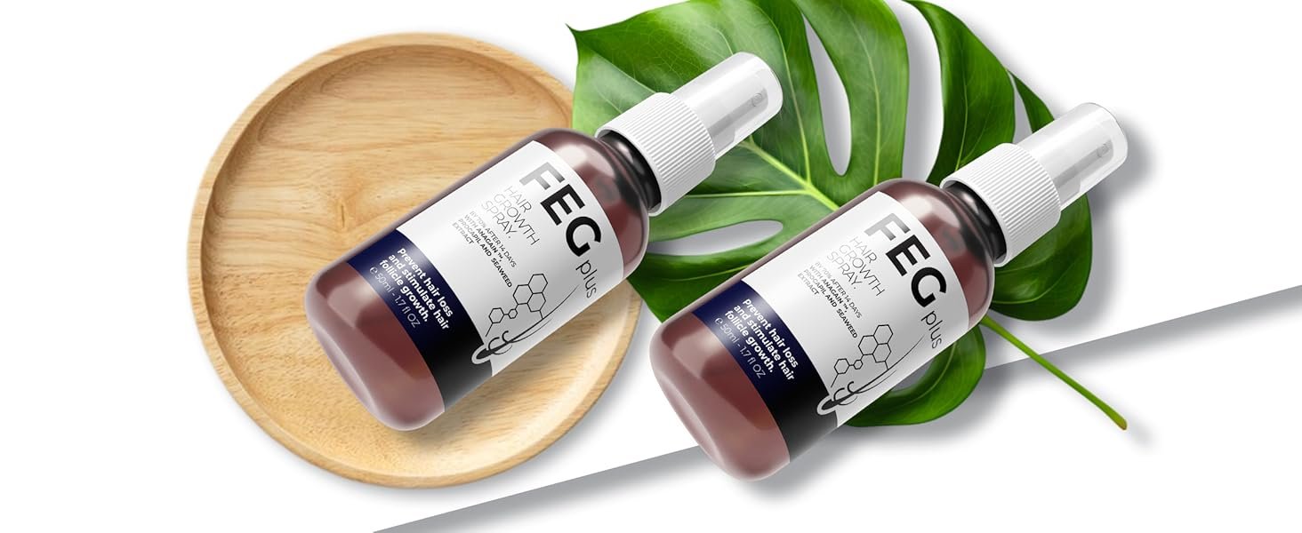 عرض سيرم Blue PePtide + سبراي الشعر FEG - Image 2